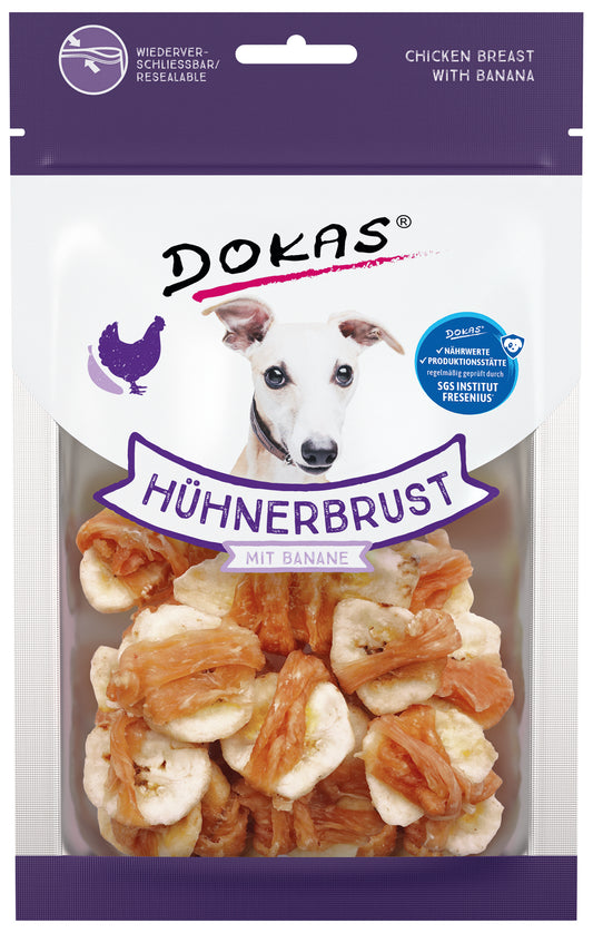 Dokas Hühnerbrust mit Banane 70 g