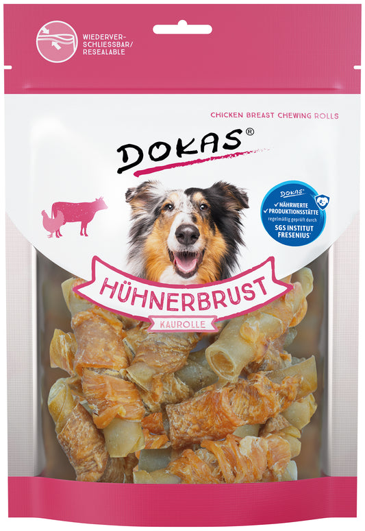 Dokas Hühnerbrust Kaurolle 250 g