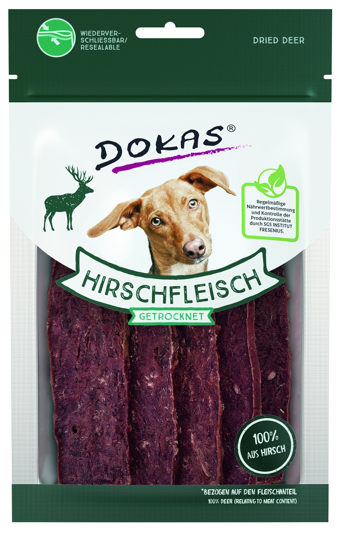 Hirschfleisch getrocknet 60 g