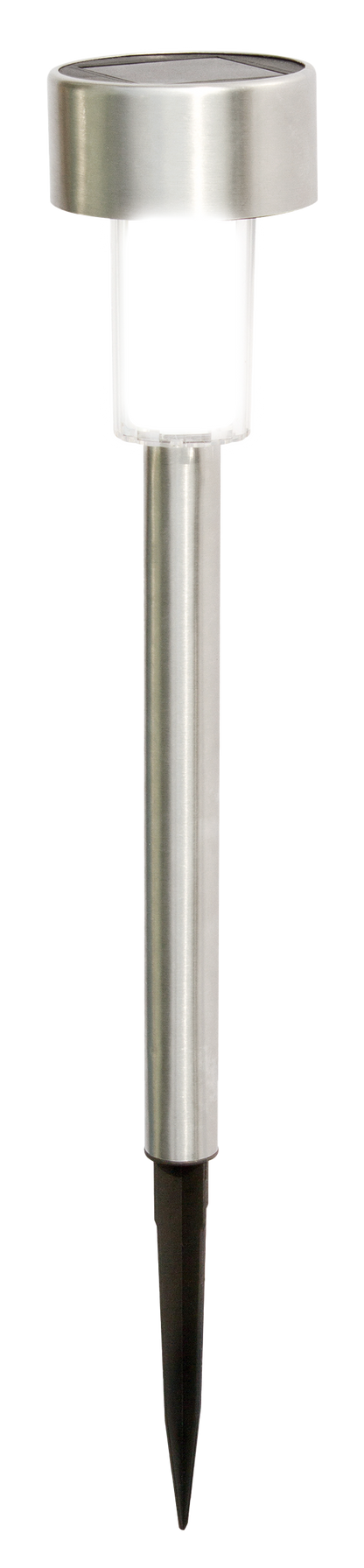 LED Solar Spieß Basic Edelstahl 6500K kws, H 360mm