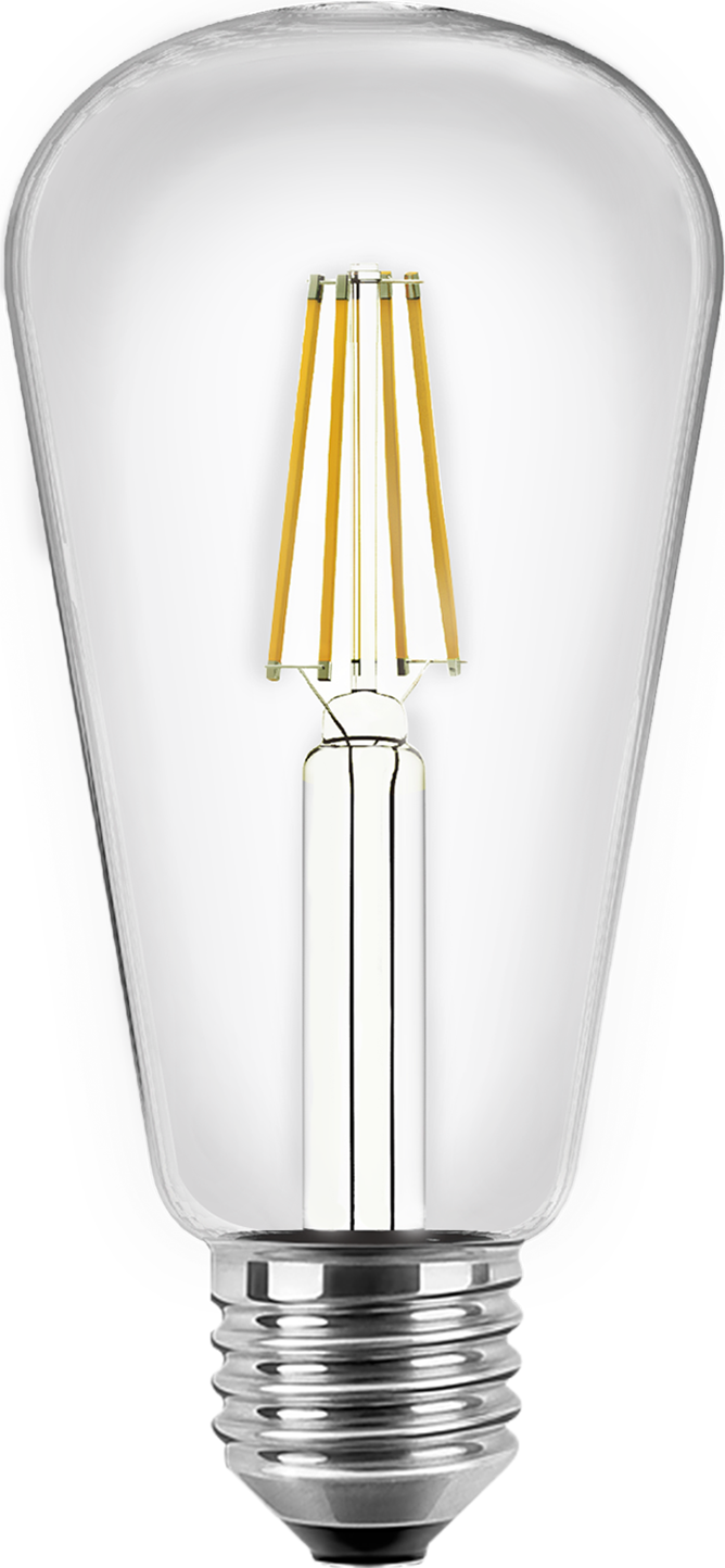 LED Filament Lampe ST64 E27