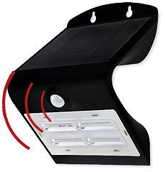 LED Solarleuchte 3,2W warmweiß