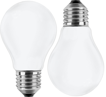 BLULAXA LED-Lampe E27 810lm | ersetzt 60W (warmweiß) 2er Set