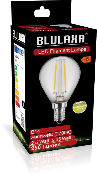 LED Filament Lampe G45 E14