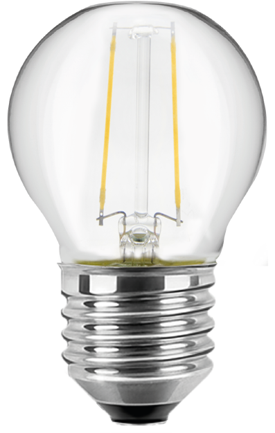 BLULAXA LED-Filament Lampe E27 250lm | ersetzt 25W (warmweiß)