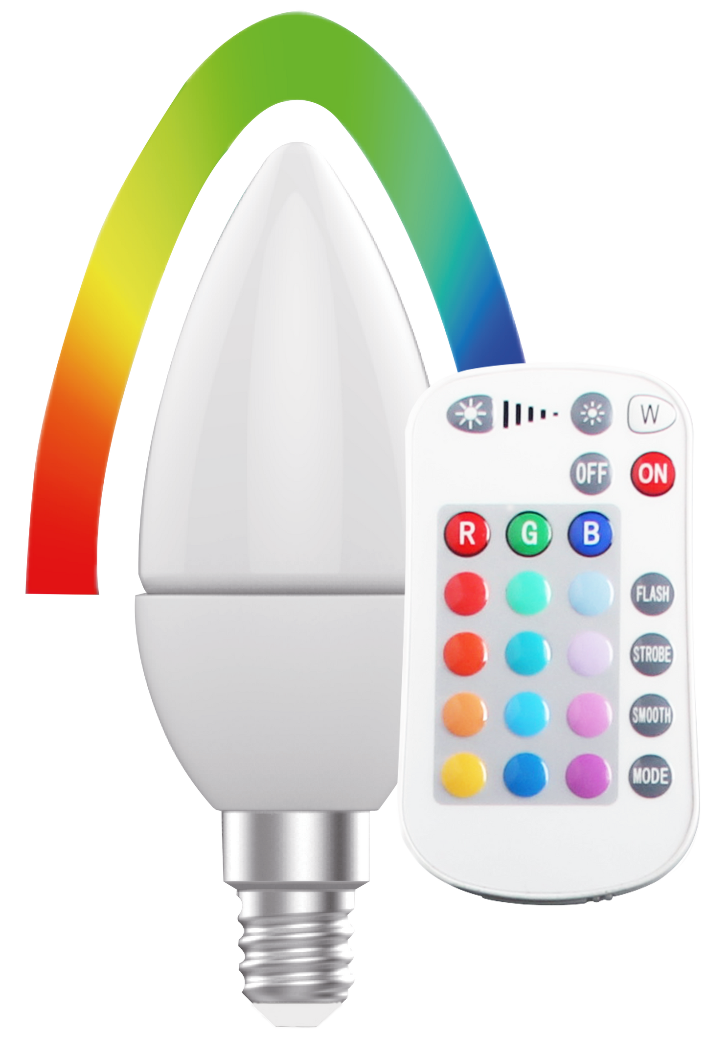 LED SMD Lampe C37 E14 5,5W