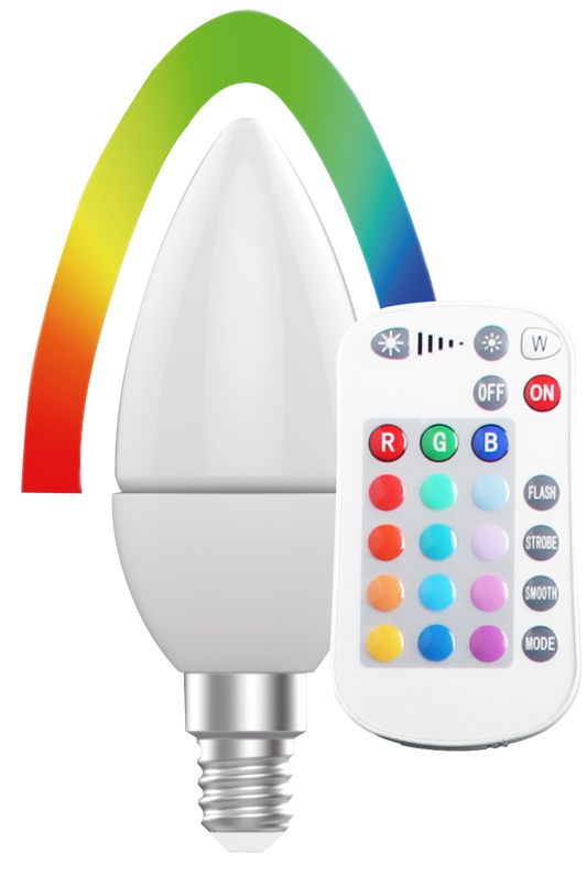 LED SMD Lampe C37 E14 5,5W