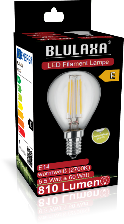 LED Filament Lampe G45