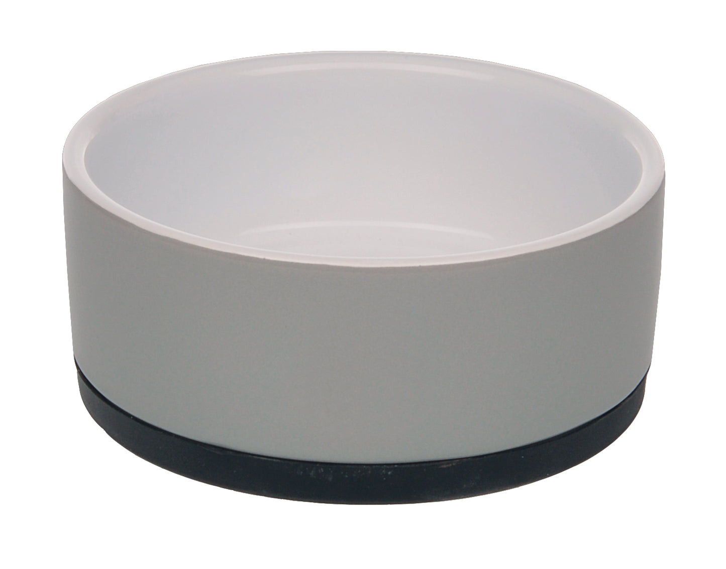 Ceramic bowl anti-slip L grey