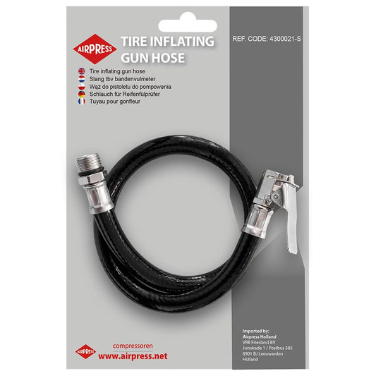 Airpress Reifenfüllschlauch 44cm mit 1/4" Nippel