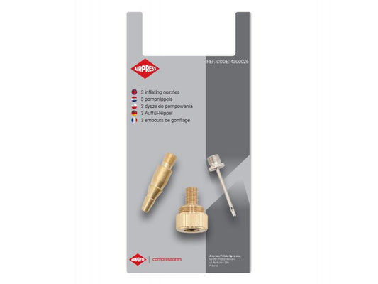 Airpress Druckluft Adapter-Set 3-teilig | Dein Schlüssel zur Universalität
