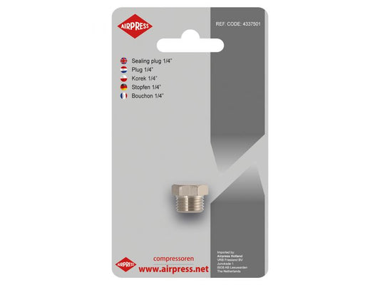 Airpress Stopfen 1/4"