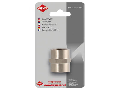 Airpress Muffe | 1/2" x 1/2" Innengewinde