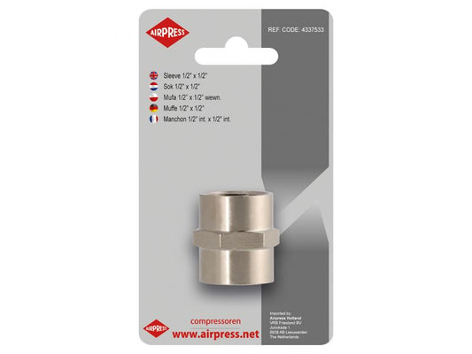 Airpress Muffe | 1/2" x 1/2" Innengewinde