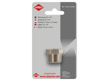 Airpress Reduzierstück | 1/2" x 1/4" Innen-/Außengewinde