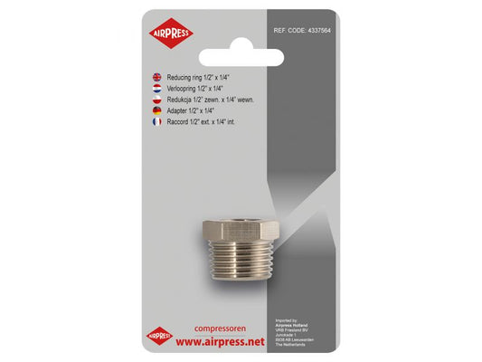 Airpress Reduzierstück | 1/2" x 1/4" Innen-/Außengewinde
