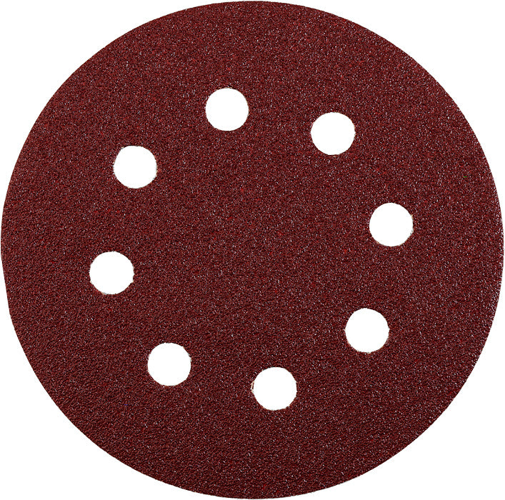 Haft-Schleifscheiben, HOLZ & METALL, Edelkorund, Ø 115 mm, gelocht, K 80 K80