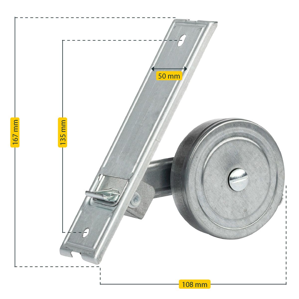 Schellenberg Einlasswickler "Maxi" | verzinkt | Lochabstand 13,5cm
