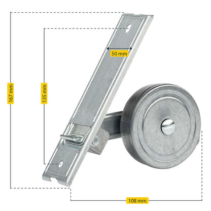 Schellenberg Einlasswickler "Maxi" | verzinkt | Lochabstand 13,5cm
