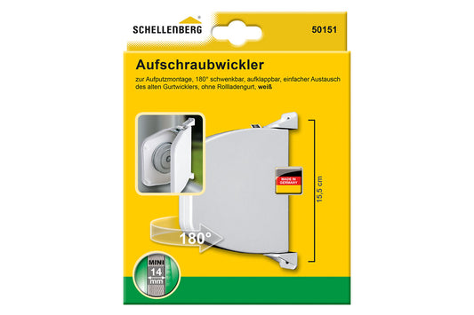 Schellenberg Aufschraubwickler "Mini" aufklappbar | Mini