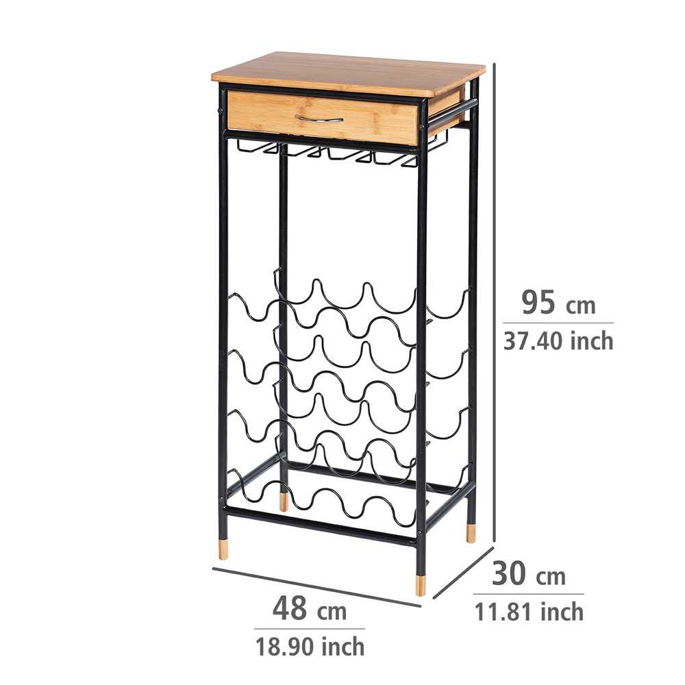 Wenko Weinregal Loft, 16 Flaschen