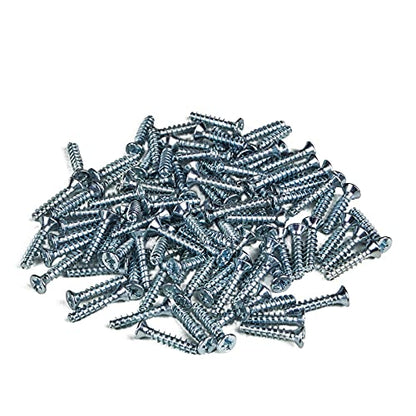 HUP 100 Stück Geräteschrauben 15mm für Hohlwanddosen