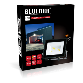 BLULAXA LED Flutlicht 30W 2500lm | IP65 (neutralweiß)