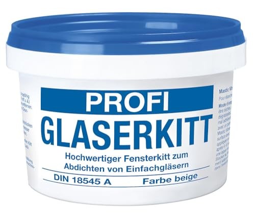 Fensterkitt, 0,75 kg beige