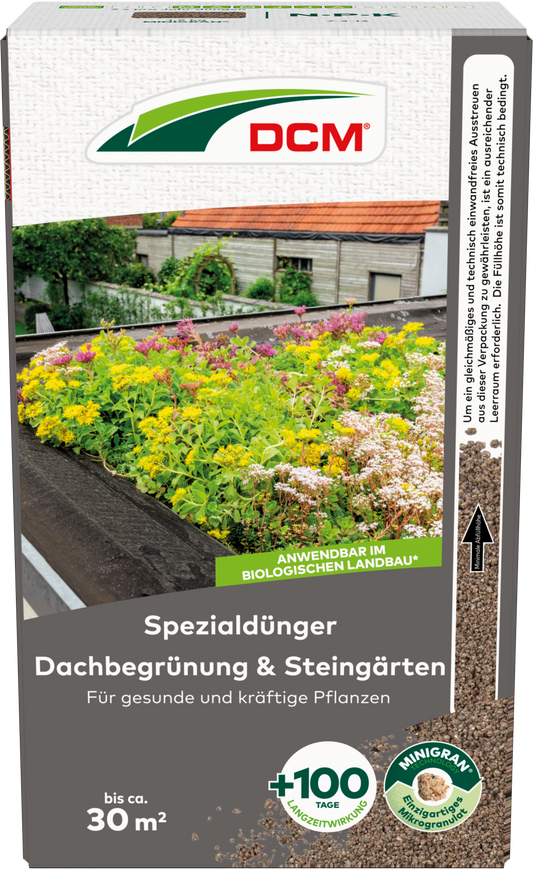 DCM Spezialdünger Dachbegrünun & Steingärten 1,5 kg