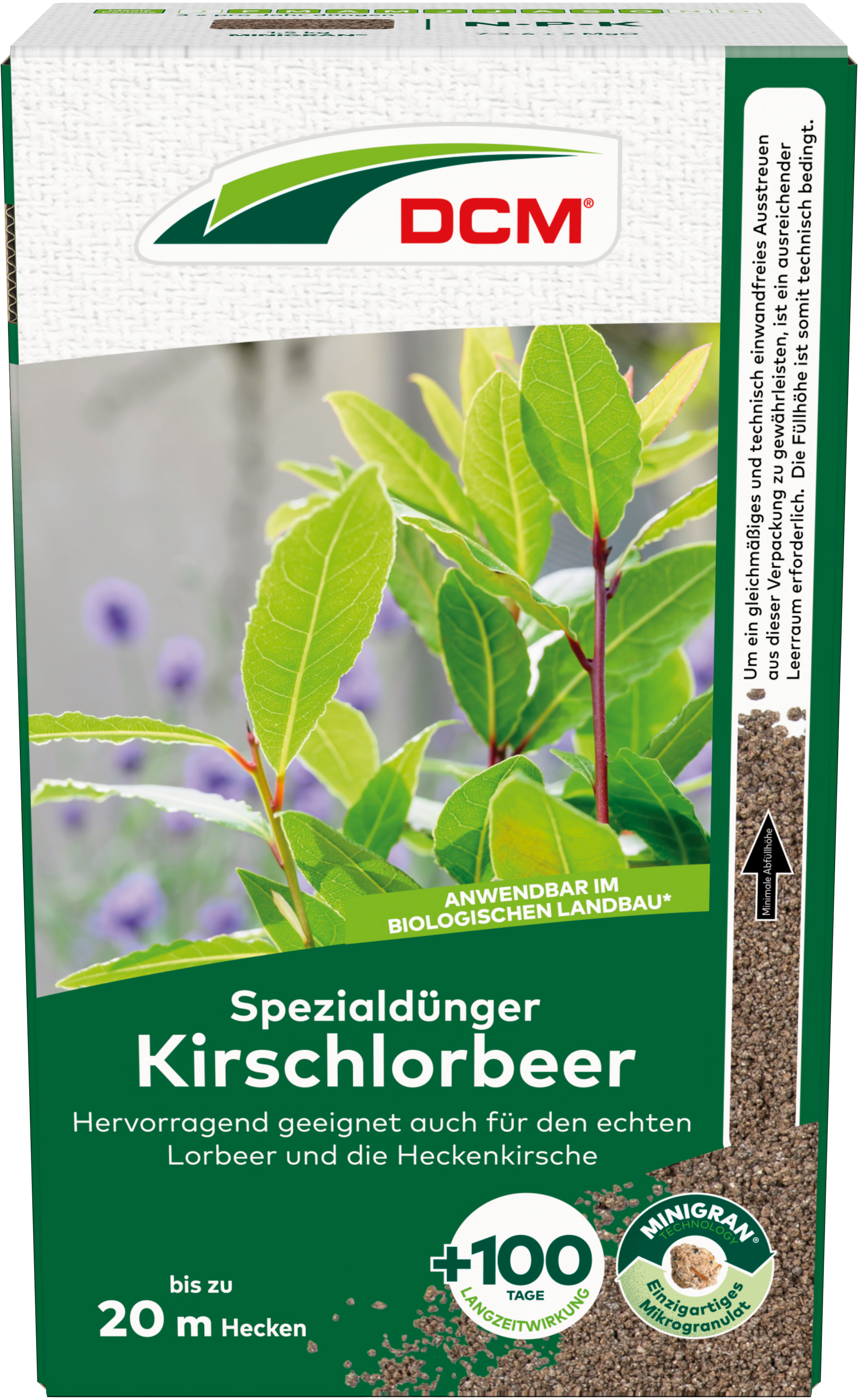 DCM Spezialdünger Kirschlorbeer 1,5 kg