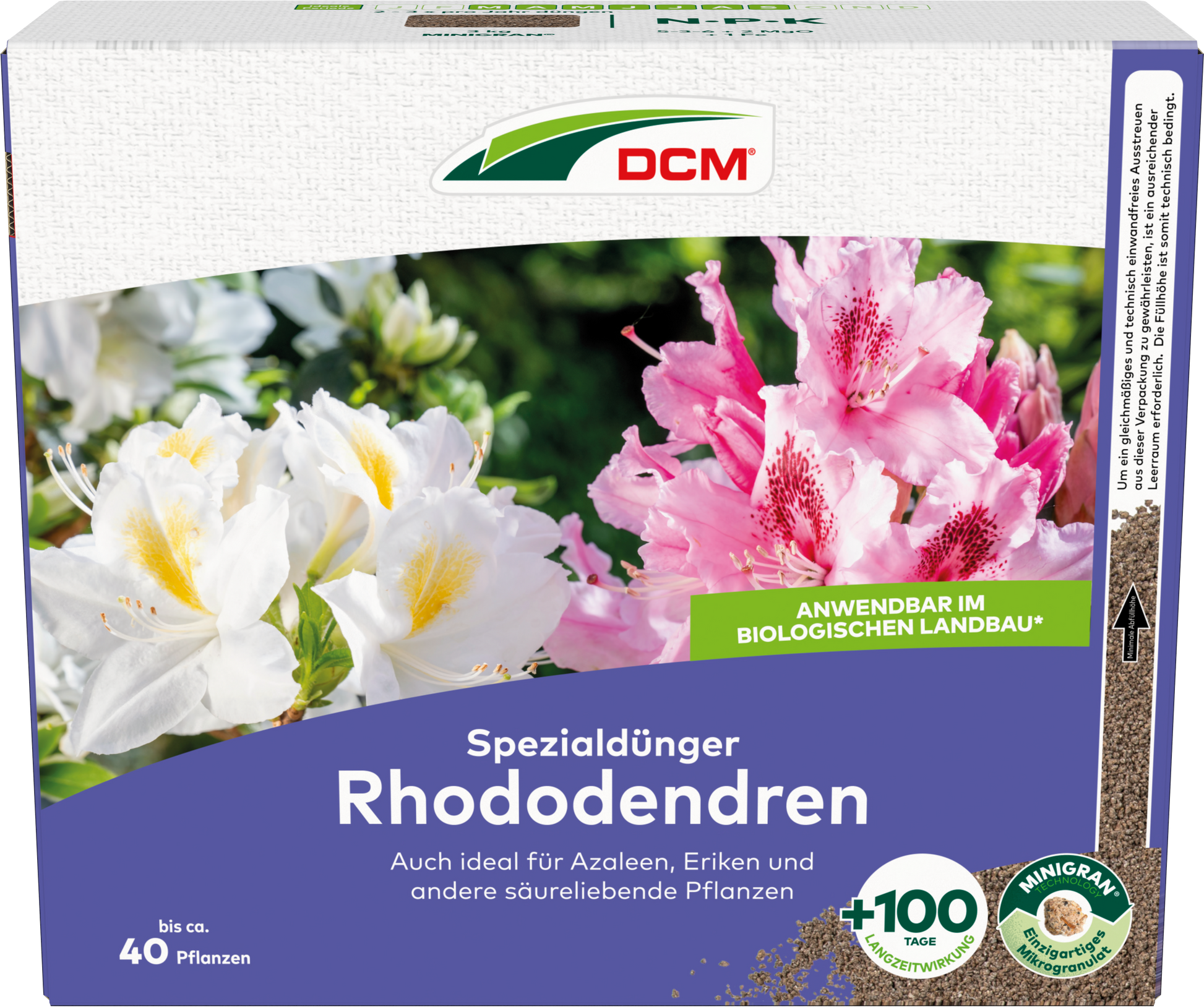 DCM Spezialdünger Rhododendren 3 kg