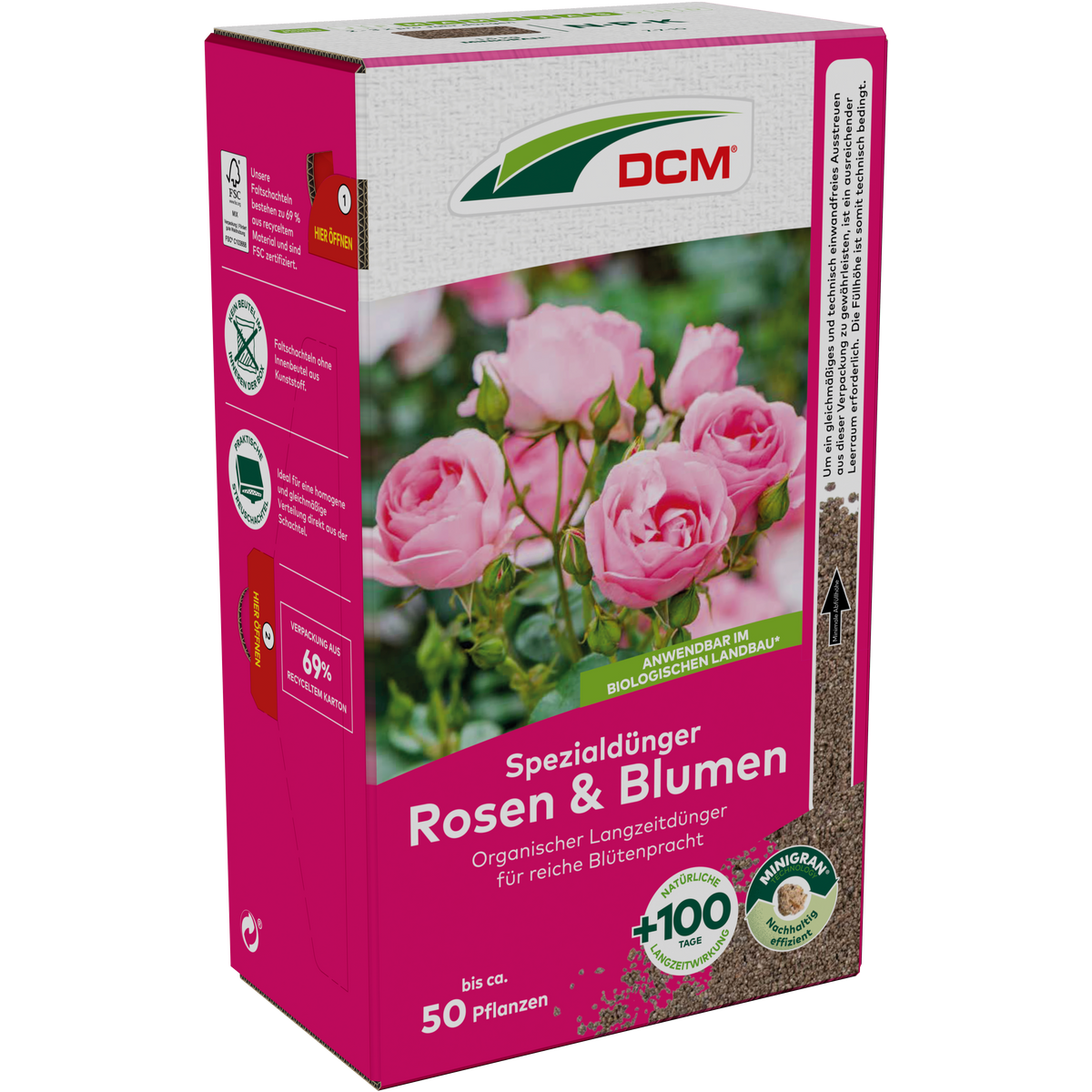 DCM Spezialdünger Rosen & Blumen 1,5 kg