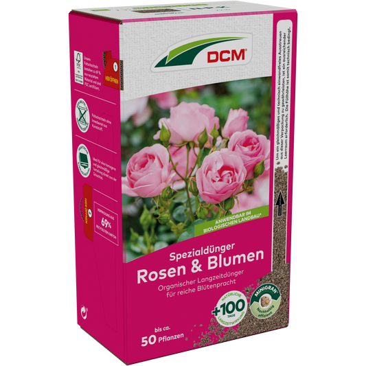 DCM Spezialdünger Rosen & Blumen 1,5 kg