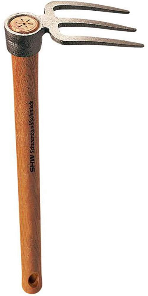 Rex-Häckchen mit 3 Zinken mit Stiel 40 cm lang