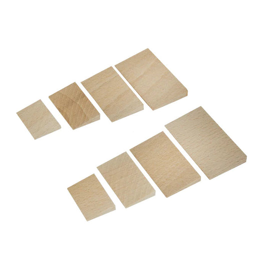 SHW Hacken-Holzkeile 8er Set