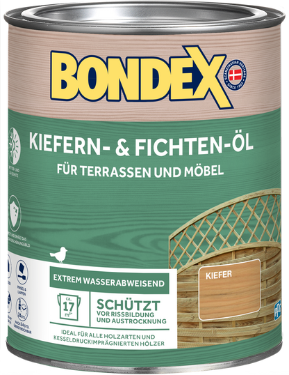 Bondex Kiefern- und Fichten-Öl Farblos 0,75l