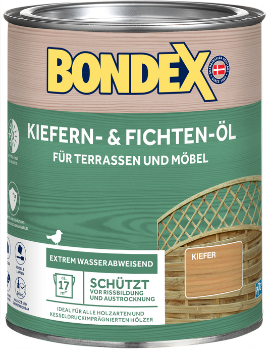 Bondex Kiefern- und Fichten-Öl Farblos 0,75l