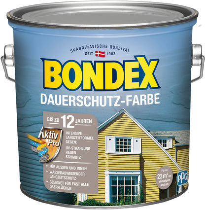 Dauerschutz-Farbe Schiefer 2,5 Liter