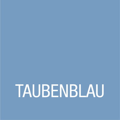 Dauerschutz-Farbe Taubenblau