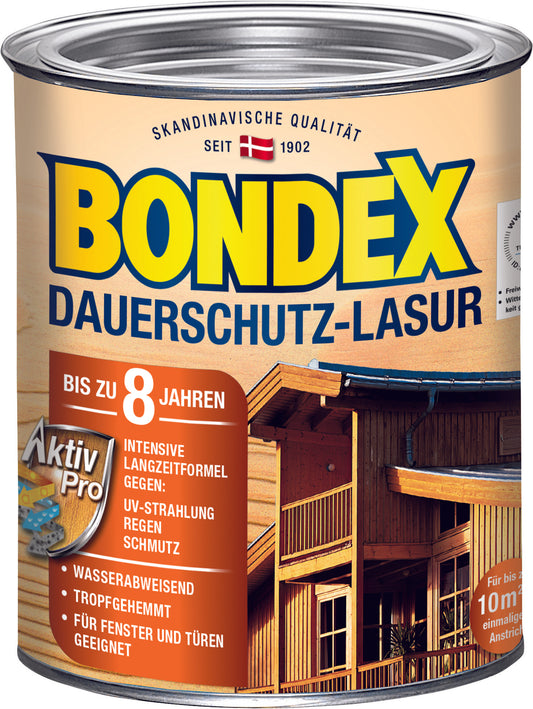 Bondex Dauerschutz-Lasur Eiche Hell 0,75l