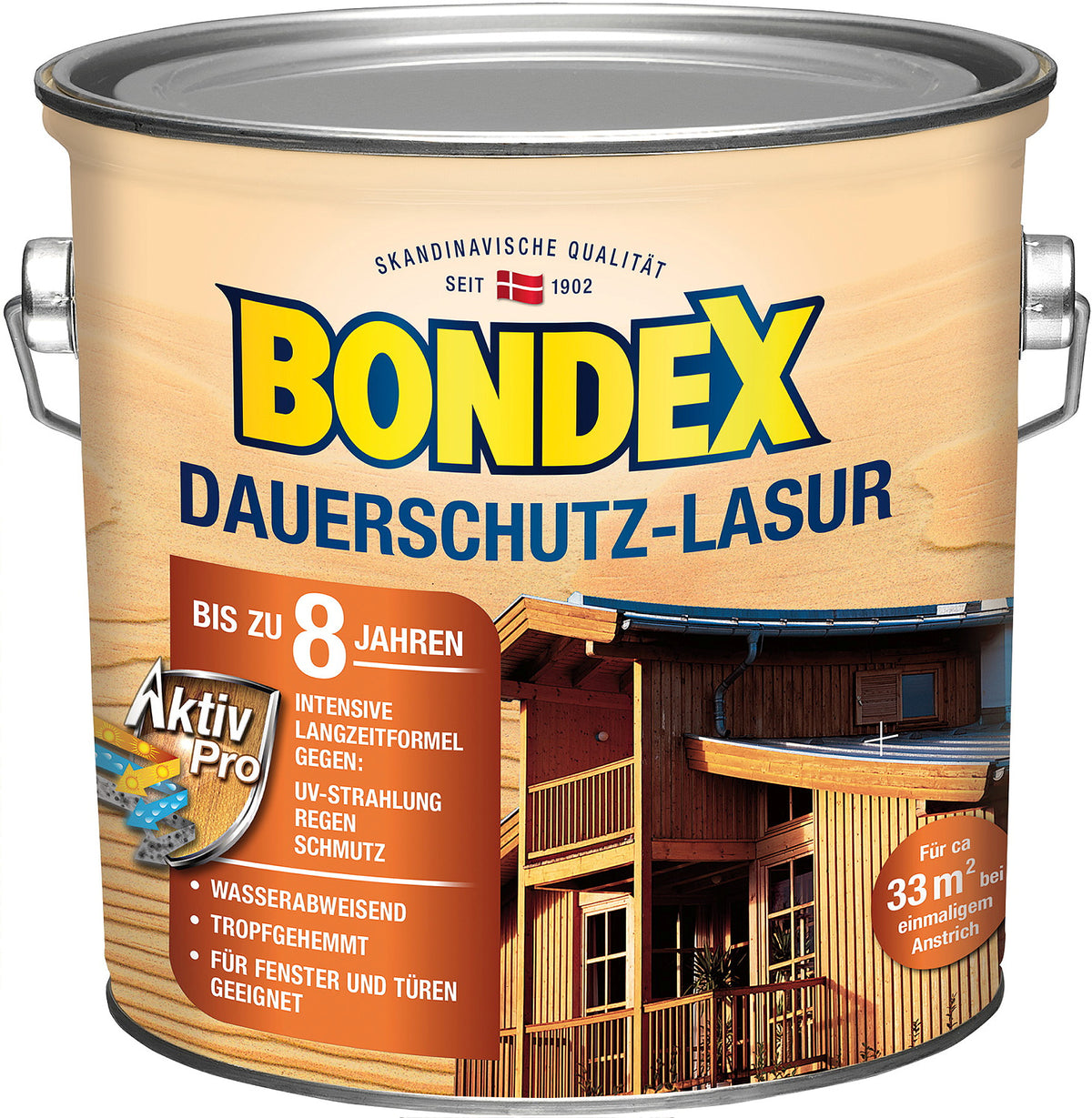 Dauerschutz-Lasur Weiß