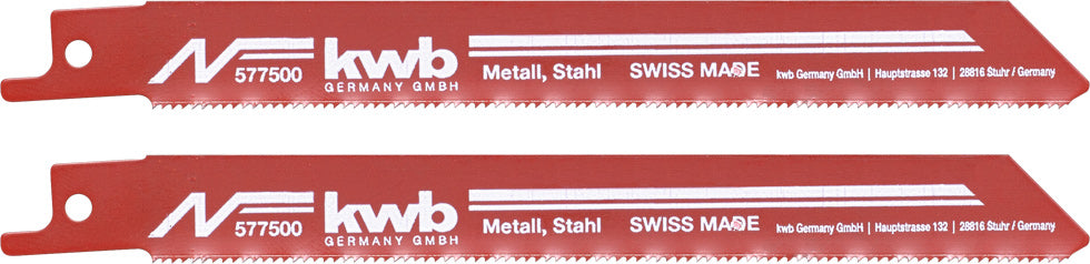 Säbelsägeblätter, Metallbearbeitung, Bi-Metall, fein