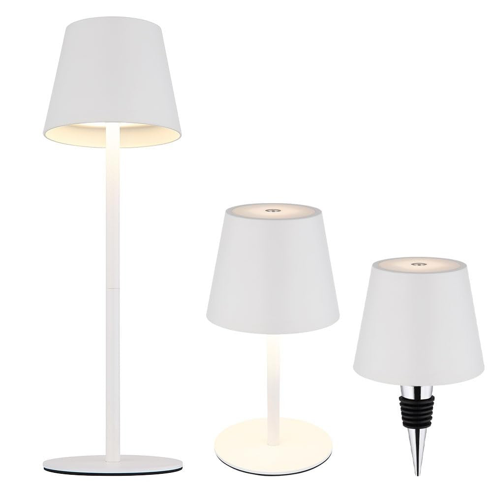 Globo Lighting VANNIE I | 3in1 Tischleuchte, dimmbar, weiß