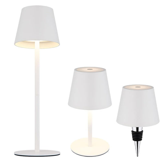 Globo Lighting VANNIE I | 3in1 Tischleuchte, dimmbar, weiß