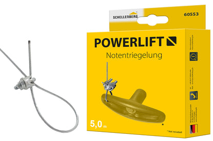 Schellenberg Notentriegelung für "DRIVE" -Garagentorantriebe