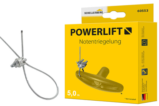 Schellenberg Notentriegelung für "DRIVE" -Garagentorantriebe