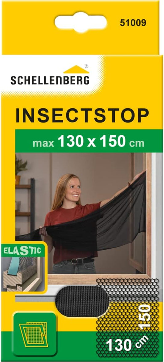 Schellenberg Fliegengitter "ELASTIC" 130 x 150 cm | anthrazit