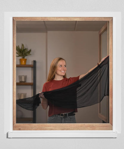 Schellenberg Fliegengitter "ELASTIC" 130 x 150 cm | anthrazit