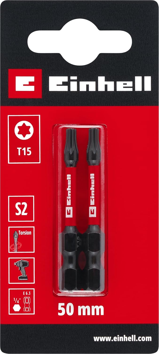 Einhell 2x Bit Torsion 50mm | T 15