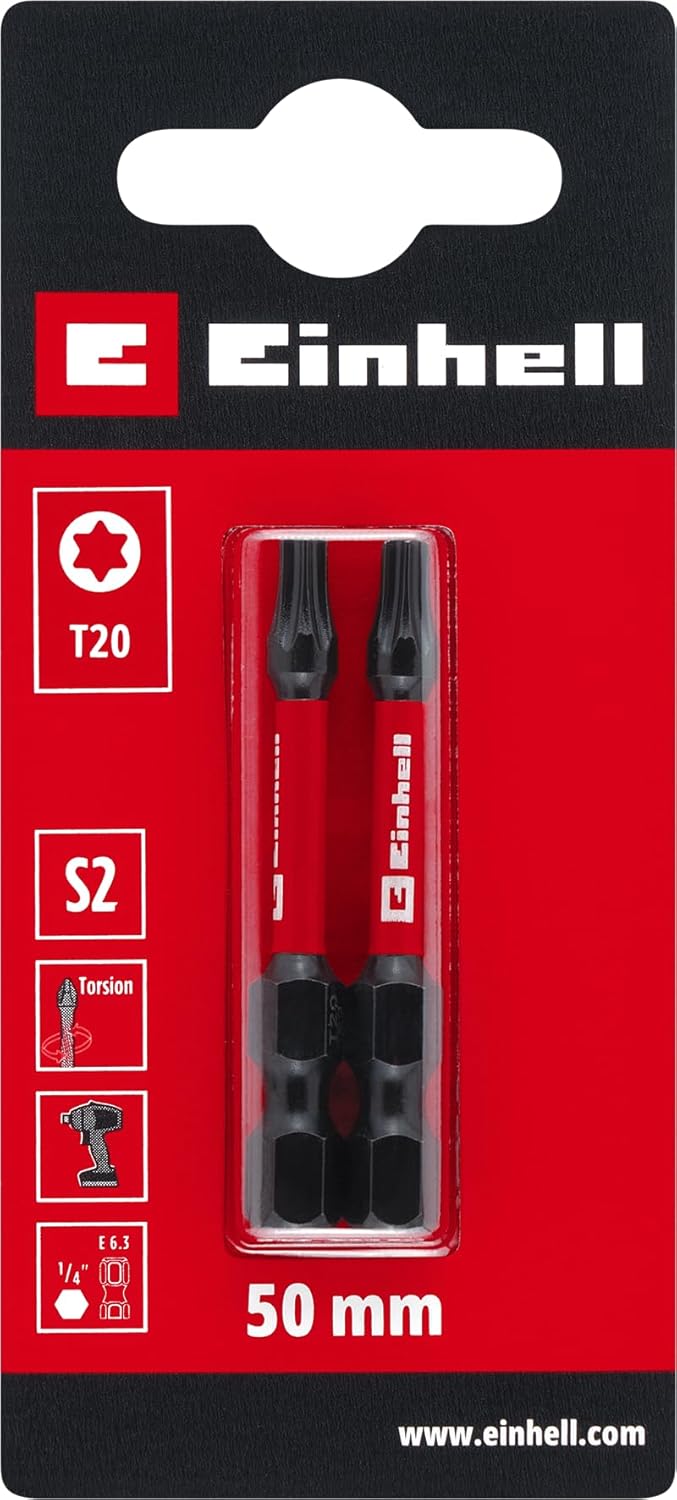 Einhell 2x Bit Torsion 50mm | T 20